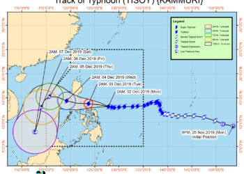 Signal #2 up in Romblon as Tisoy approaches landmass