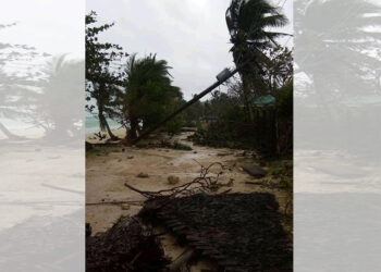 Pinsala sa mga pamamahay, iniwan ni Ursula sa San Jose