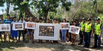 Youths in Simara island stage ‘Alay Lakad’ to denounce CTG atrocities