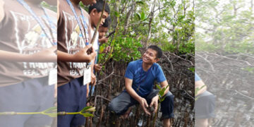 DENR holds mangrove planting to mark 24th year of Mt. Guiting-Guiting Natural Park