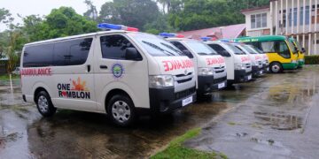 Mga bagong ambulansya ng Romblon, dumating na