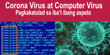 Corona Virus at Computer Virus