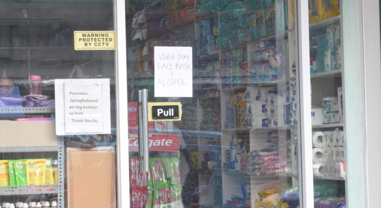 Pagkaubos ng supply ng alcohol at facemask sa Odiongan, ginagawan na ng paraan ng LGU