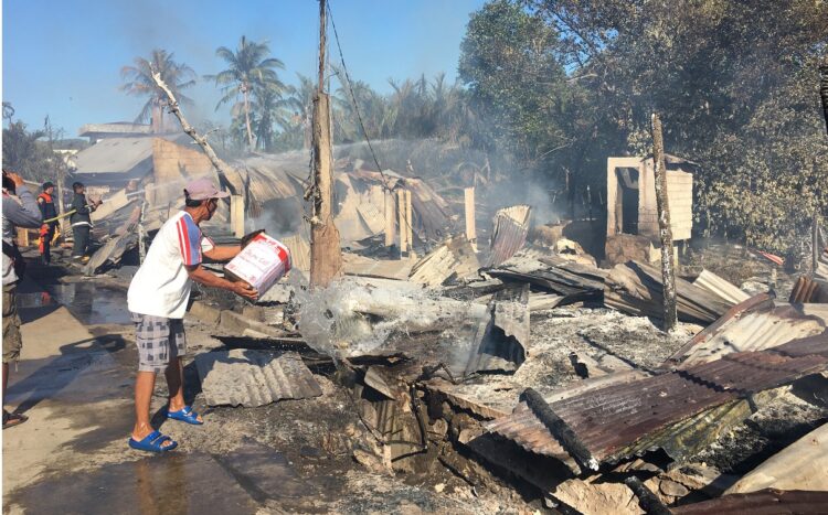 5 pamilya sa Looc, nasunugan