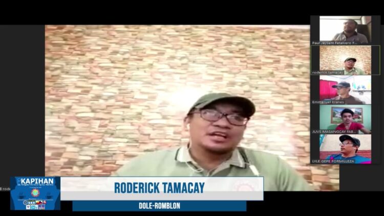 Halos 1,400 manggagawa sa Romblon, ipinasok sa CAMP