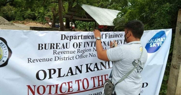 BIR ipinasara ang isang establisyemento sa Alcantara