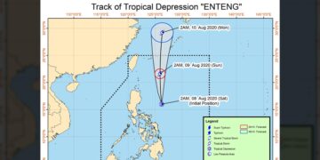 ‘Enteng’ to bring rains over parts of PH, won’t make landfall