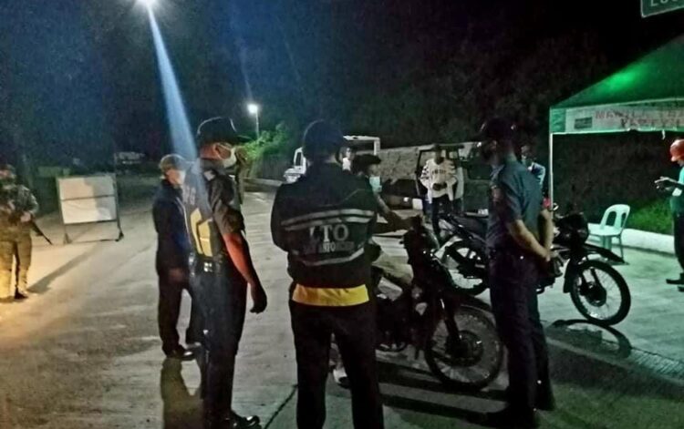 Gabi-gabing checkpoints, inilatag sa bayan ng Odiongan