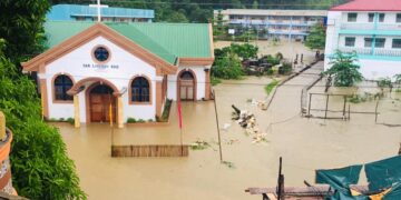 Barangay Lonos sa Romblon, binaha dahil sa LPA