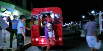 Mahigit 30 pamilya, inilikas sa Magdiwang dahil sa banta ng Storm Surge