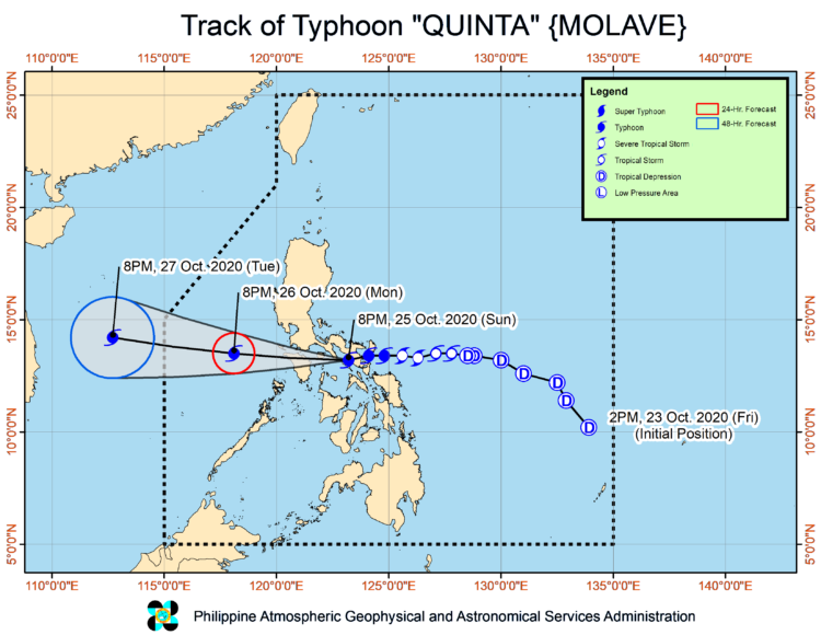 7 bayan sa Romblon isinailalim sa Signal #3 dahil kay Quinta