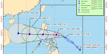 Romblon binalaan ng Pagasa sa storm surge