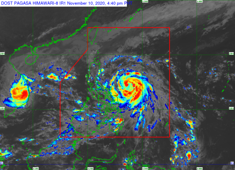 Bagyong Ulysses, lalo pang lumakas; Signal #1 nakataas na sa Romblon