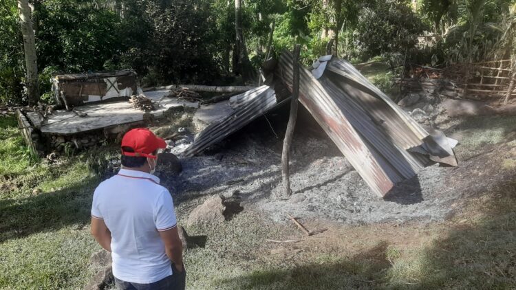 Bahay sa Corcuera, nasunog ngayong Pasko