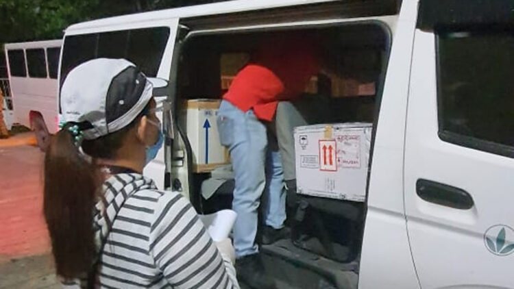 280 vials of AstraZeneca vaccines arrived in Romblon province