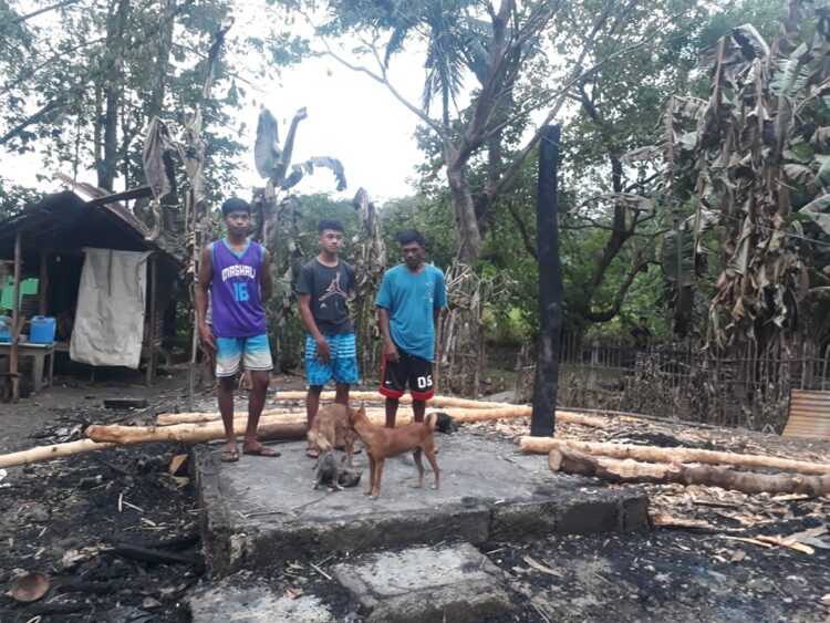 Pamilyang nasunugan sa Odiongan, humihingi ng tulong