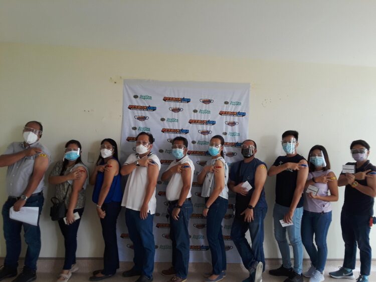 RPH health workers receive second dose of COVID-19 vaccine