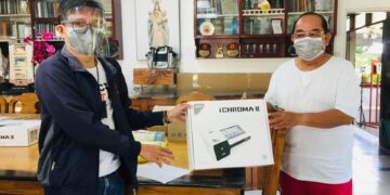 Congressman Madrona sends testing devices, test kits to Looc and nearby towns
