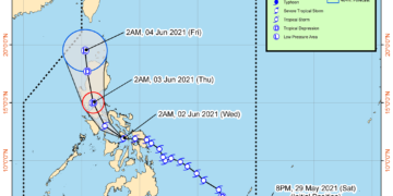 Signal #2 itinaas sa Romblon habang papalapit ang bagyong Dante
