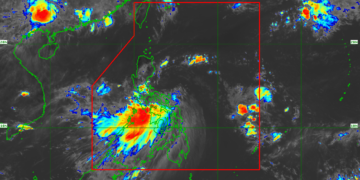 Mata ng bagyong Dante, nag-landfall sa San Agustin at Romblon