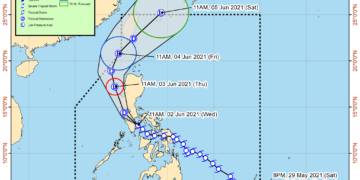 Bagyong Dante lumayo na sa Romblon; babala ng bagyo sa ilang lugar, tinanggal na