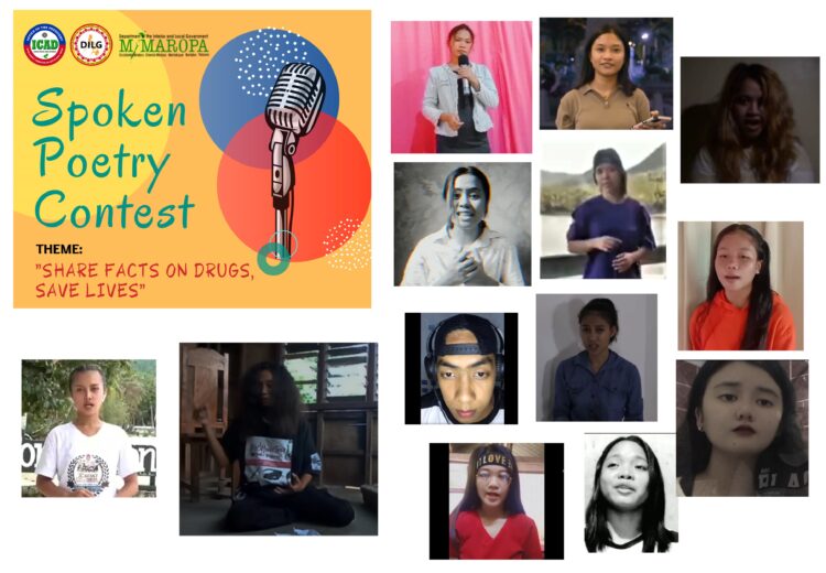 Spoken Poetry Contest: Mga kabataang Mimaropa kontra sa bawal na gamot