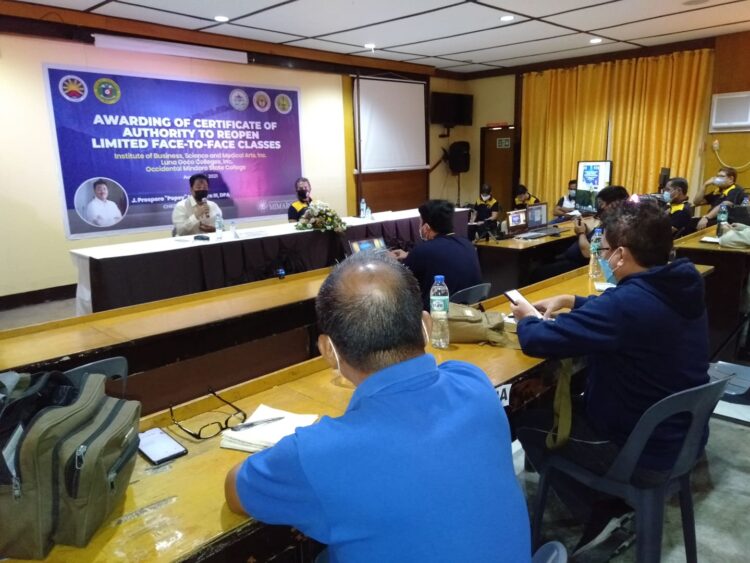 3 kolehiyo sa Mimaropa, pinahintulutan ang face-to-face classes