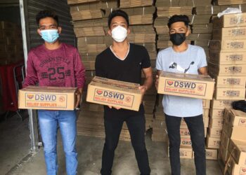 DSWD nagbigay ng food packs sa mga estudyante ng RSU sa Odiongan