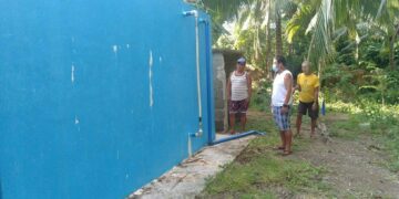Bagong Water System sa Barangay Agojo, nagagamit na