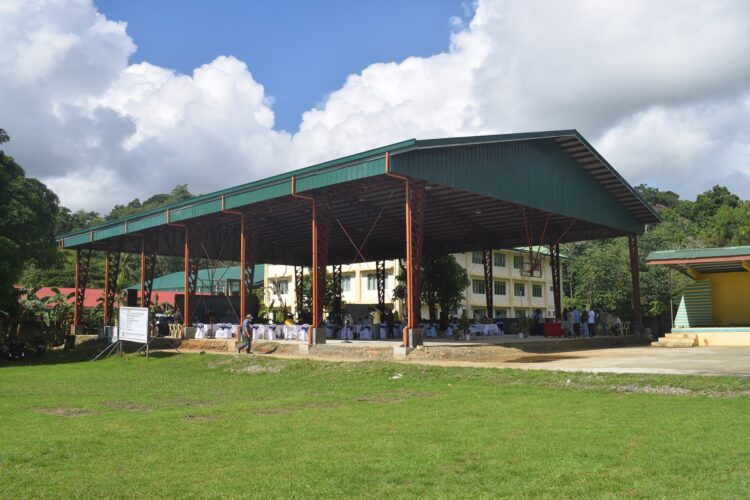 Santa Maria Sports Gynnasium na pinatayo sa tulong ng opisina ni Sen. Bong Go, pinasinayaan na