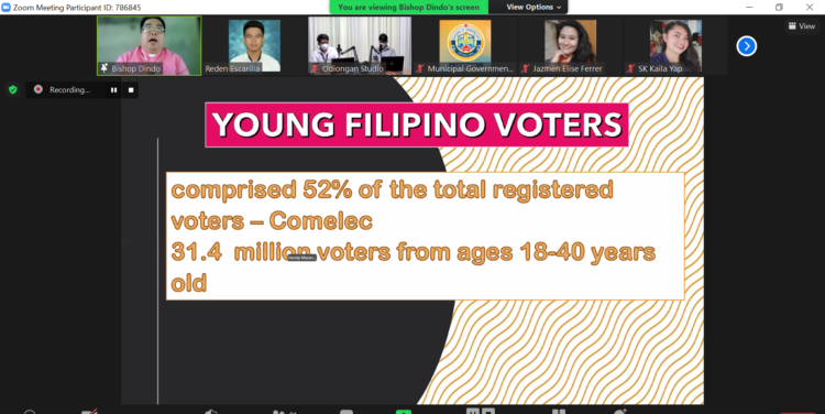 Mga kabataan sa Odiongan, nagsagawa ng Voters Education Campaign