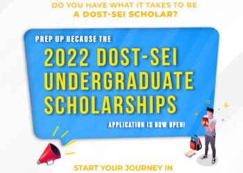 DOST now accepting application for 2022 scholarship grant