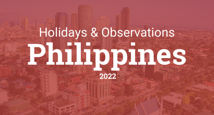 Malacañang releases list of holidays for 2022
