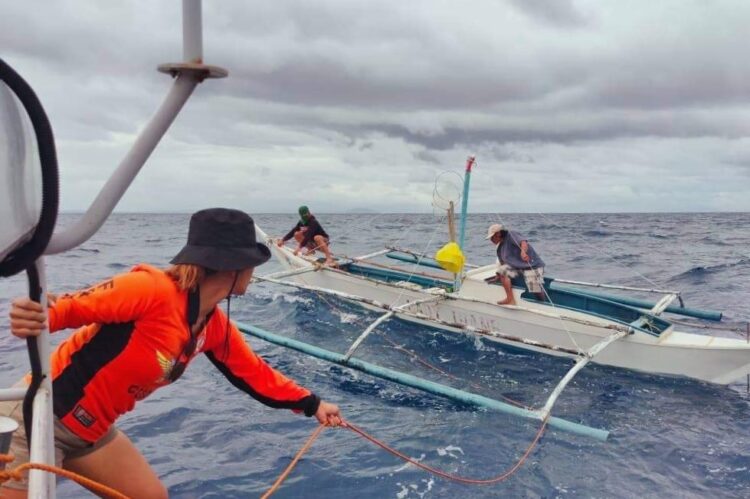 PCG rescues two distressed fishermen between Sta. Fe, Romblon and Nabas, Aklan