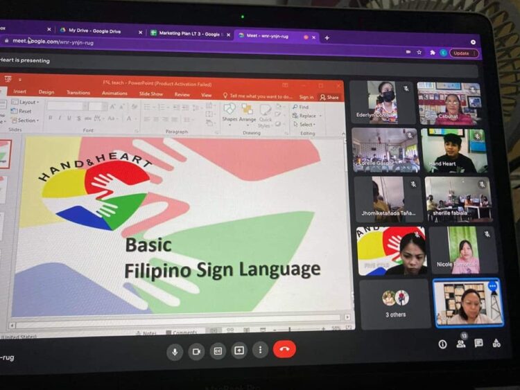 LGU Odiongan nag-organisa ng online sign language training