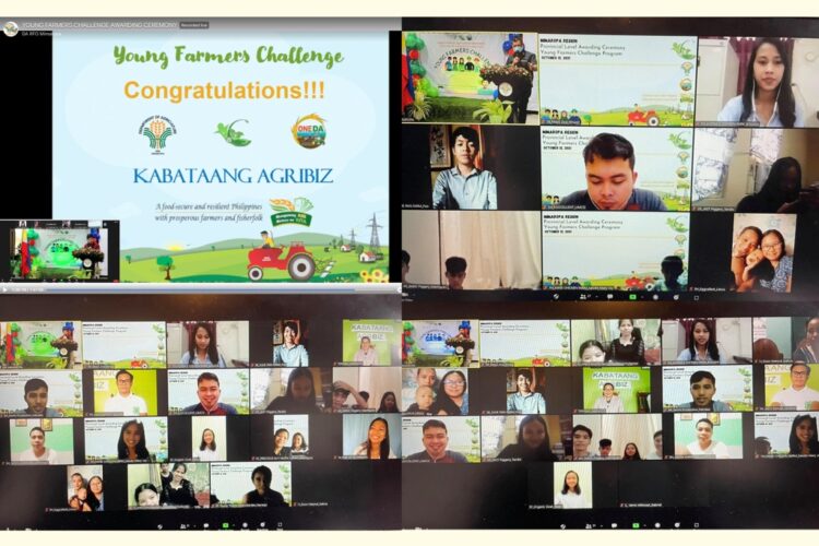 Top 100 sa Young Farmers Challenge sa MIMAROPA pinarangalan