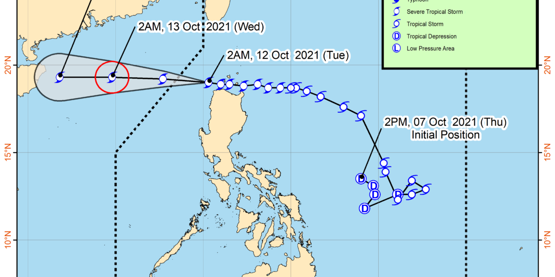 ‘Maring,’ habagat to bring heavy rainfall over parts of Luzon