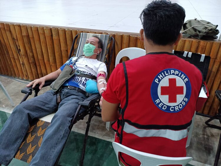DTI-Romblon at Red Cross, nag organisa ng Blood-Letting Activity