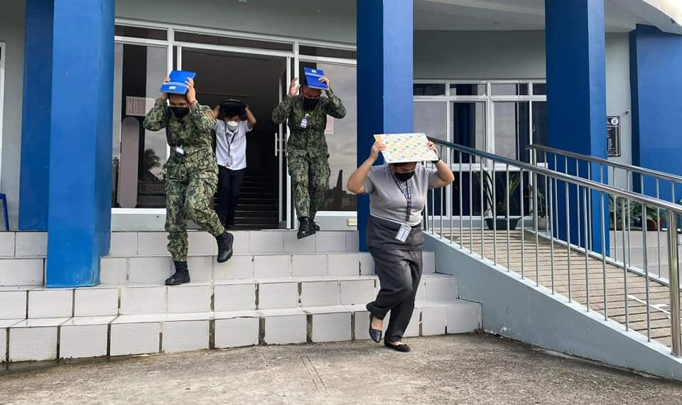 Romblon PNP joins 4Q Nationwide Simultaneous Earthquake Drill