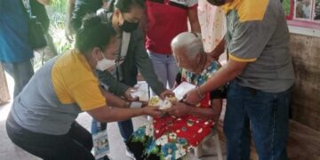 Centenarian sa San Jose, tumanggap ng P100k