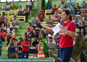 Sara Duterte runs for vice president