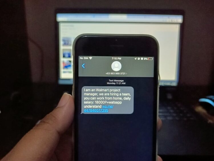 DOJ warns public against prolifirating text scams