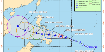 Bagyong Odette, nakapasok na ng PAR