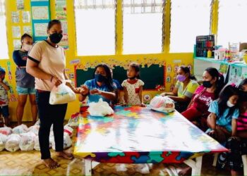 Supplemental Feeding Program sa Alcantara, nagsimula na rin