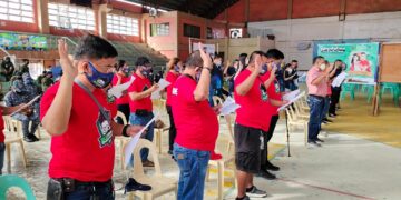 Mga kandidato sa Odiongan sa Eleksyon 2022, pumirma sa isang peace covenant