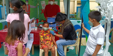 Bakunahan sa mga edad 5-11 sa Romblon, nagsimula na ngayong Lunes