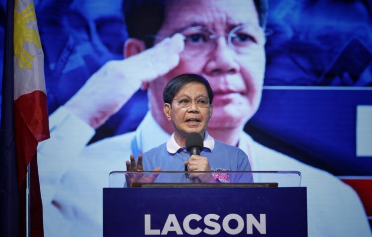 Pick bets with integrity, heart to serve, Lacson urges voters