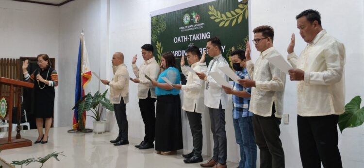 RSU’s newly elected Alumni Federation Officers takes oath