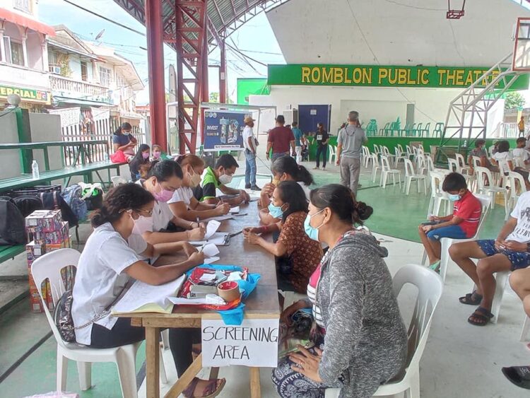 DOH handog ang libreng X-Ray at HIV testing sa Romblon