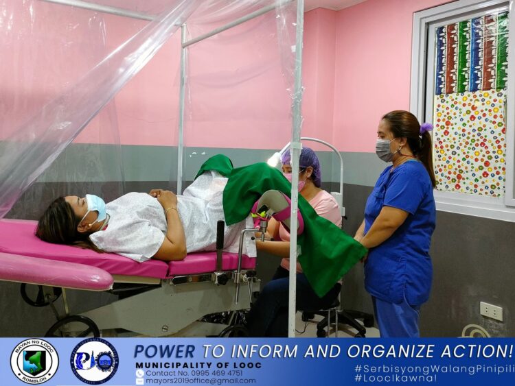 Libreng pap smear screening sa mga babaeng kawani ng LGU Looc, handog bago matapos ang Women’s Month